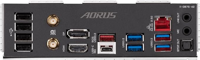 Placa Mãe Gigabyte B760 AORUS ELITE AX WIFI (LGA 1700/4xDDR5/HDMI/DP/M.2/USB 3.2)