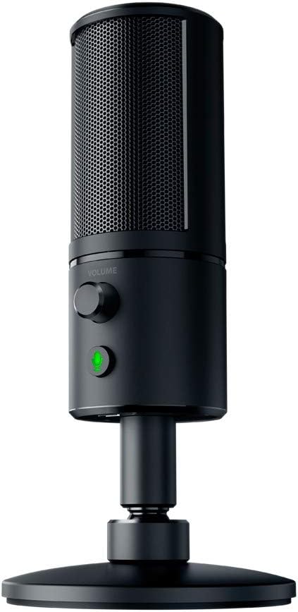 Microfone Condensador Razer Seiren X USB, Preto, RZ.MC.SE.03.RT