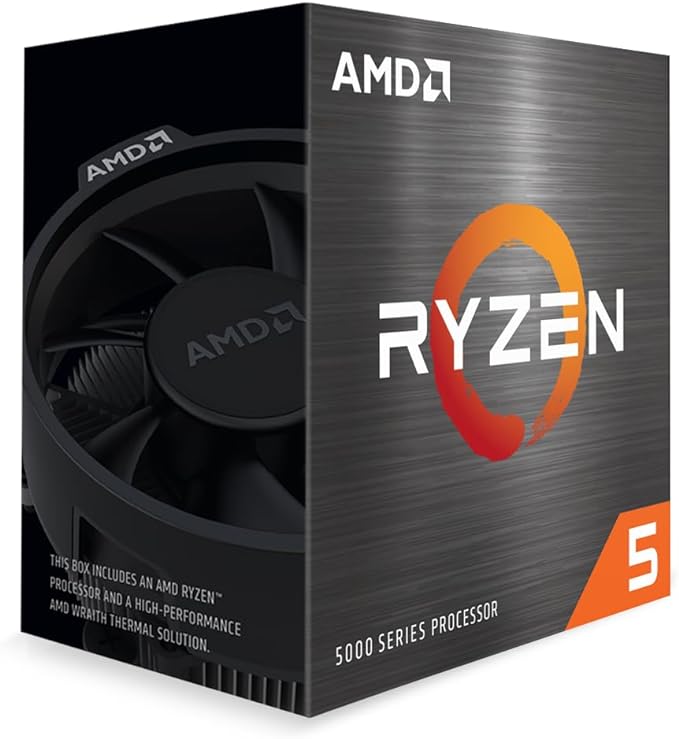 AMD Ryzen 5 5500 100100000457BOX - Processador - Cerâmica cinza