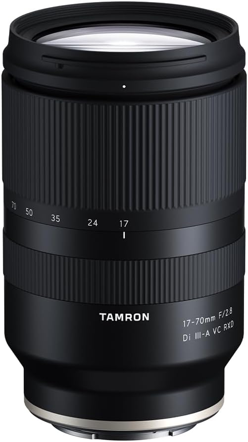 Tamron Lente 17-70mm f/2.8 Di III-A VC RXD para câmeras Sony E APS-C Mirrorless preta