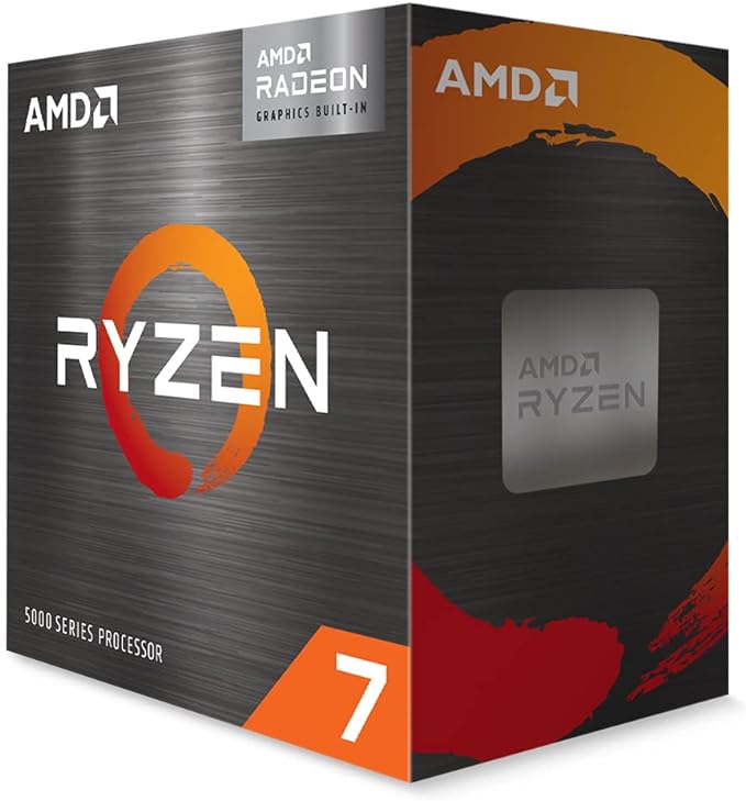 Processador AMD Ryzen 7 5700G, 3.8GHz (4.6GHz Max Turbo), AM4, Vídeo Integrado, 8 Núcleos