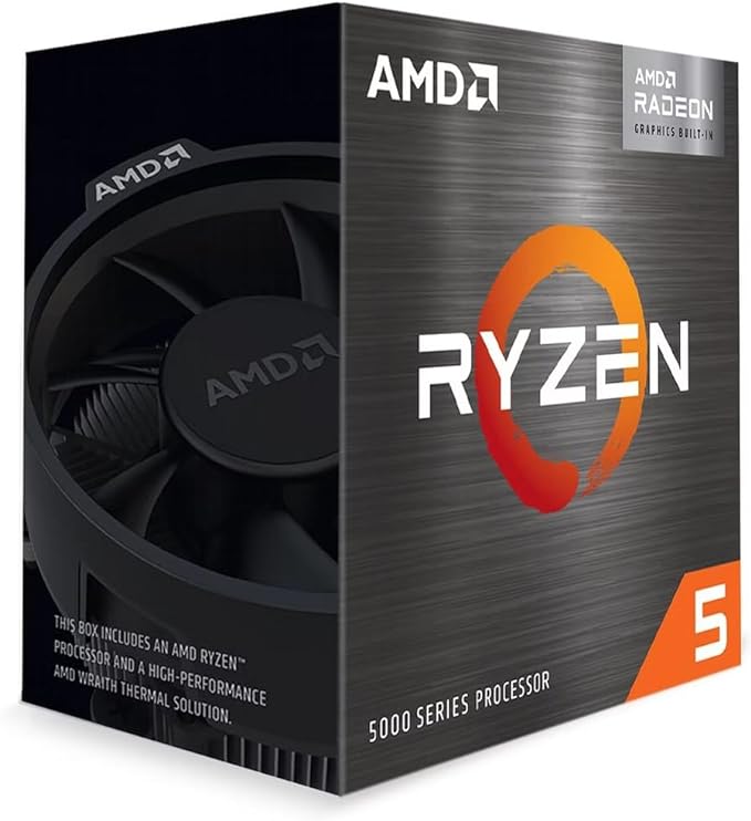 AMD Ryzen 5 5600GT - Processador - (AM4/6 Cores/12 Threads/4.6GHz/19MB Cache/Wraith Stealth/AMD Radeon)