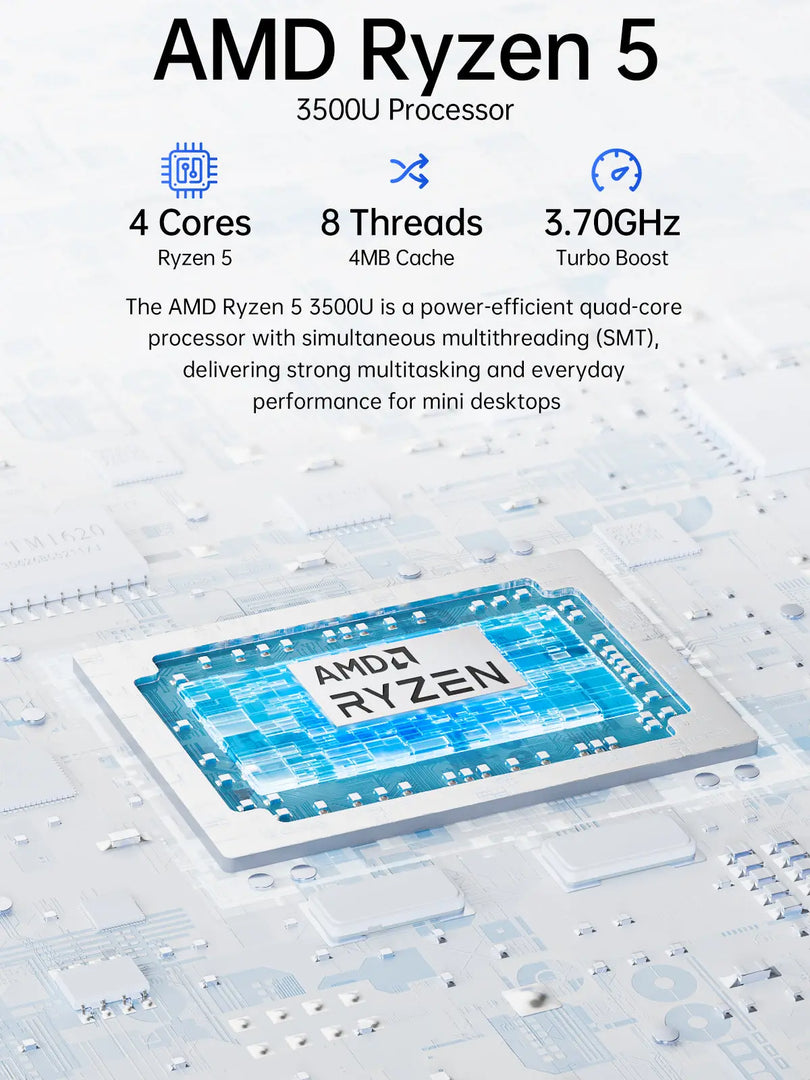 Mini PC GMKtec G10 Mini PC AMD Ryzen™ 5 3500U