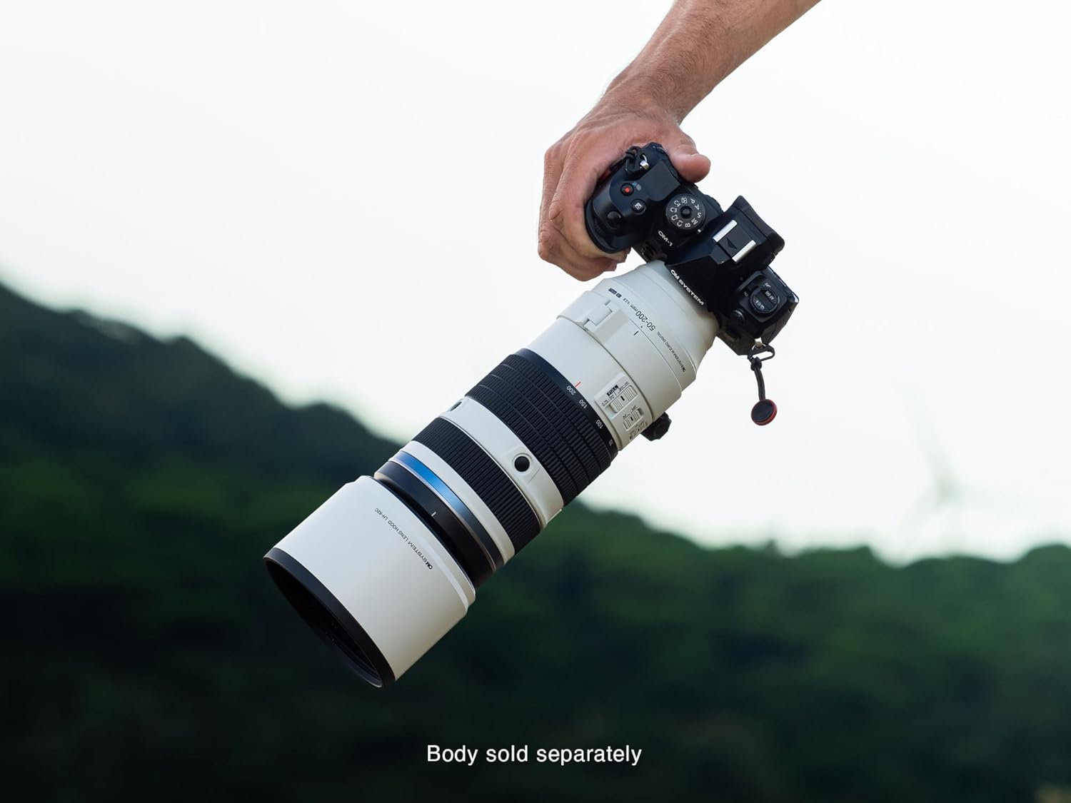 OM SYSTEM Olympus M.Zuiko Digital ED 50-200 mm F2.8 é PRO para câmera de sistema micro quatro terços, fotografia ao ar livre, design selado contra intempéries