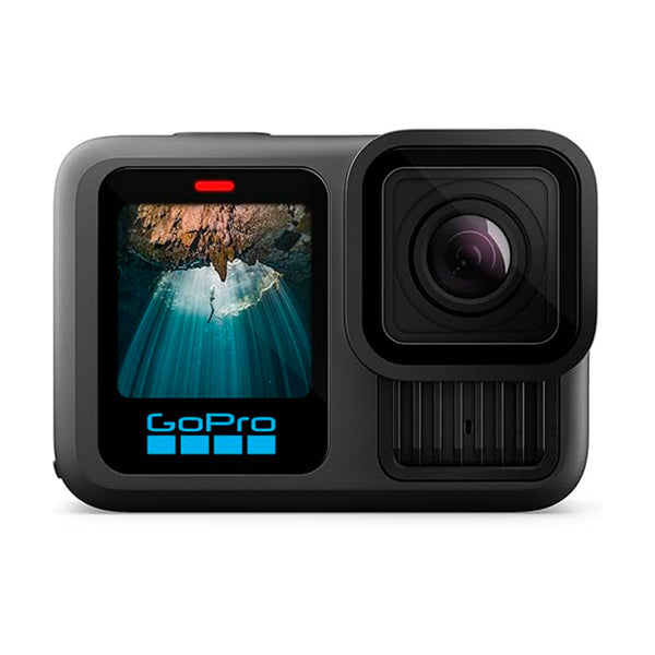 GoPro HERO13 Black - Câmera de ação à prova d'água 10m, 5.3K60, HLG HDR, 27MP, HyperSmooth 6.0, GPS, Wi-Fi 6, Detecção Automática das lentes HB-Series