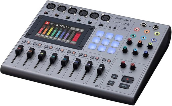 Zoom Podtrack P8 Gravador Digital e Estudio Portatil