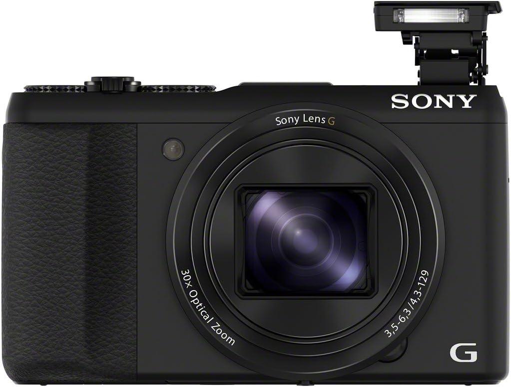 Sony Cybershot HX50V | Câmera Compacta com Sensor CMOS BSI Exmor R de 20,4 MP | Preta
