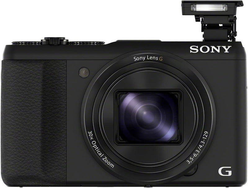 Sony Cybershot HX50V | Câmera Compacta com Sensor CMOS BSI Exmor R de 20,4 MP | Preta