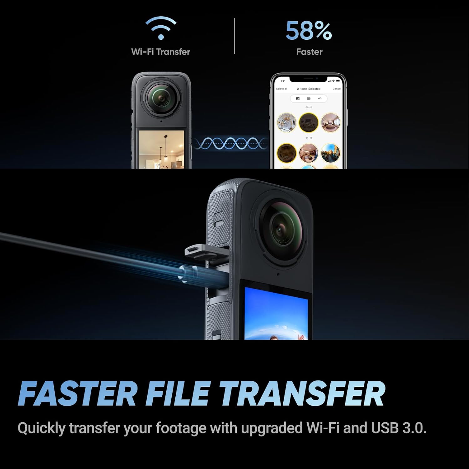 Insta360 Pacote de construção X4 – Câmera de construção de 360°, vídeo HDR 8K30fps 360, foto de 72MP, Timelapses de 11K, suporta DroneDeploy, OpenSpace, Cupix, Oculo, WhiteHelmet, Reconstruct & More