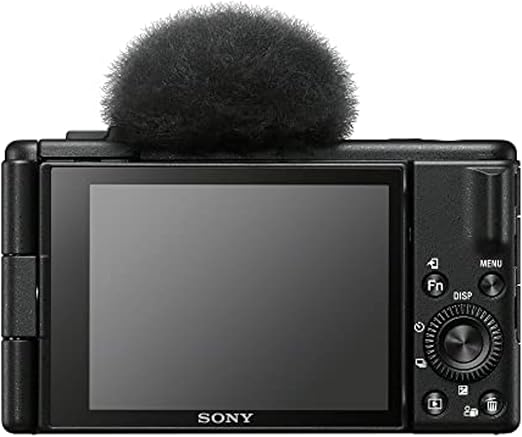 Sony Câmera Vlog ZV-1F para criadores de conteúdo e vloggers preta
