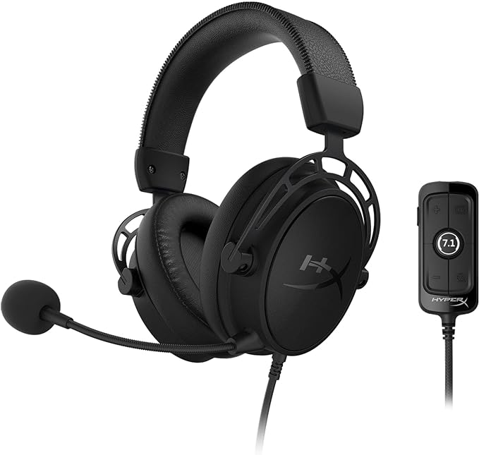 Headset Gamer HyperX Cloud Alpha S HX-HSCAS-BK/WW - Preto