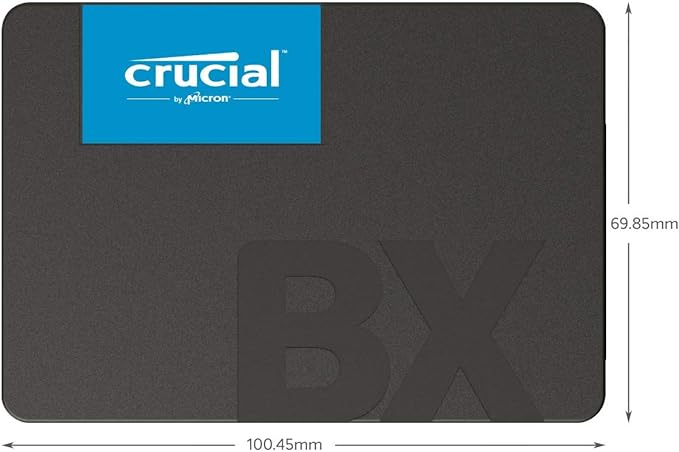 Hd Ssd 1tb Crucial Sata 3 2.5" Bx500 Ct1000bx500ssd1