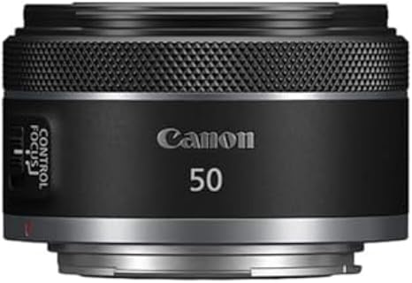 Lente Canon RF 50mm F1.8 STM para Câmeras Mirrorless – Distância Focal Fixa, Compatível com Câmeras Mirrorless da Série EOS R, Design Compacto e Leve, Ideal para Retratos, Paisagens e Fotografia, Preta