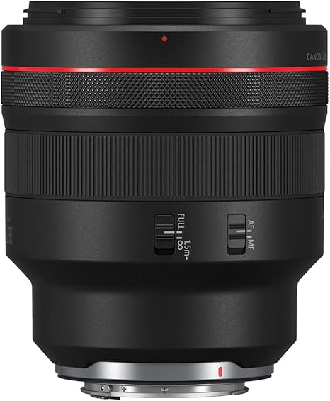 Lente Canon RF 85mm F1.2 L USM, Preta