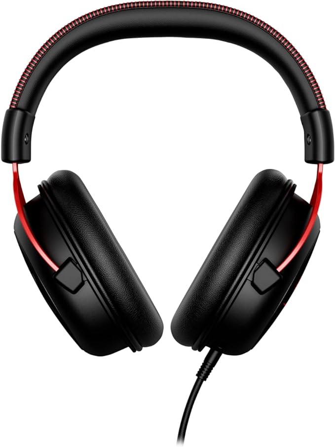 Headset Gamer Hyperx Cloud II, Kingston, KHX-HSPC-RD, Preto e Vermelho