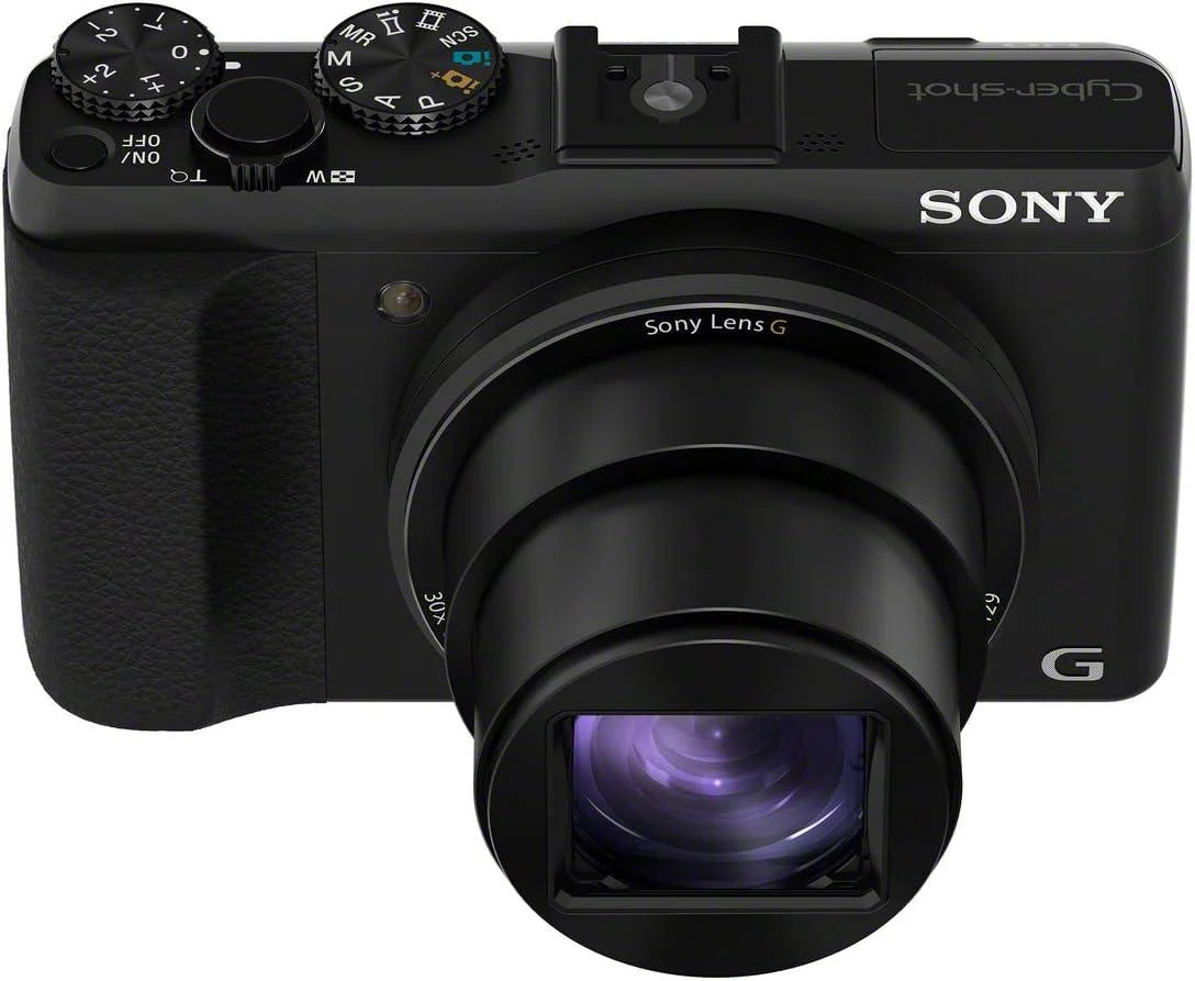 Sony Cybershot HX50V | Câmera Compacta com Sensor CMOS BSI Exmor R de 20,4 MP | Preta
