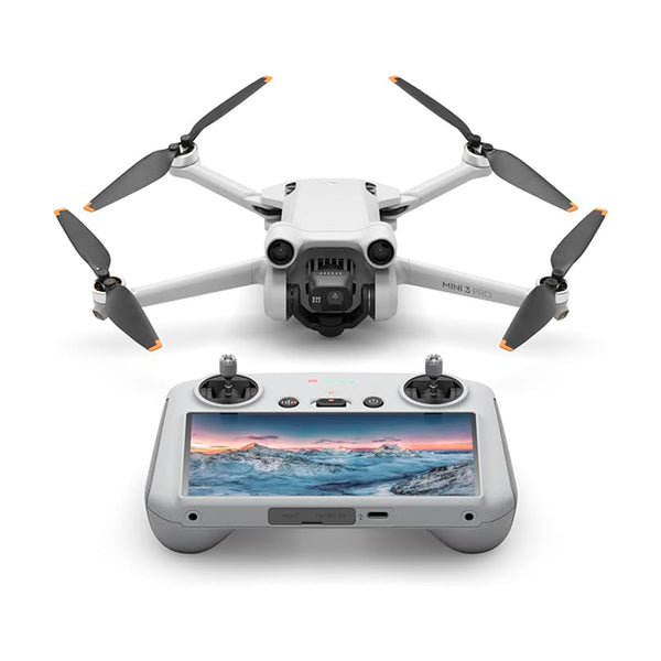 DJI Mini 3 Pro (DJI RC), mini drone com vídeo 4K, foto de 48 MP, tempo de voo de 34 minutos, menos de 249 g, detecção de obstáculos, retorno a casa, compatível com identificação remota FAA, drone com