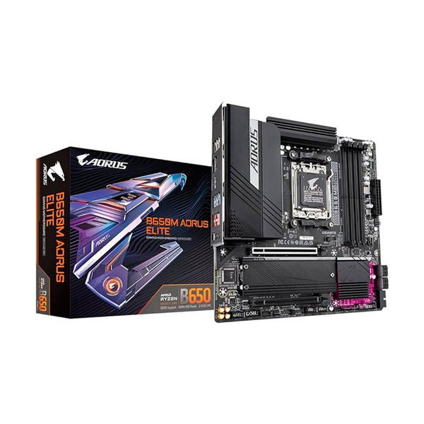 Gigabyte B650m Aorus Elite, Placa Mãe Ddr5, Microatx, Am5