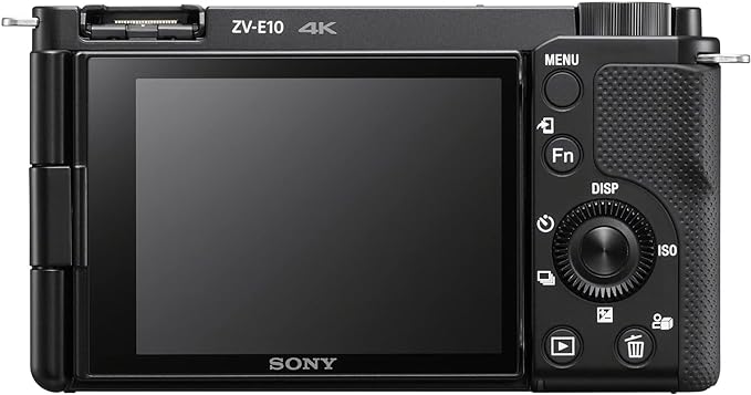 Sony Alpha ZV-E10 - Kit de câmera Vlog sem espelho com lentes intercambiáveis APS-C - Preto