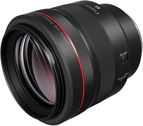 Lente Canon RF 85mm F1.2 L USM, Preta