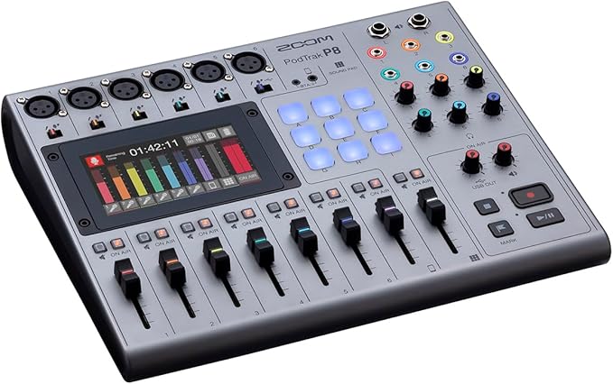 Zoom Podtrack P8 Gravador Digital e Estudio Portatil
