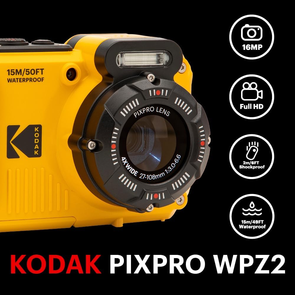 Kodak PIXPRO WPZ2 - Yellow