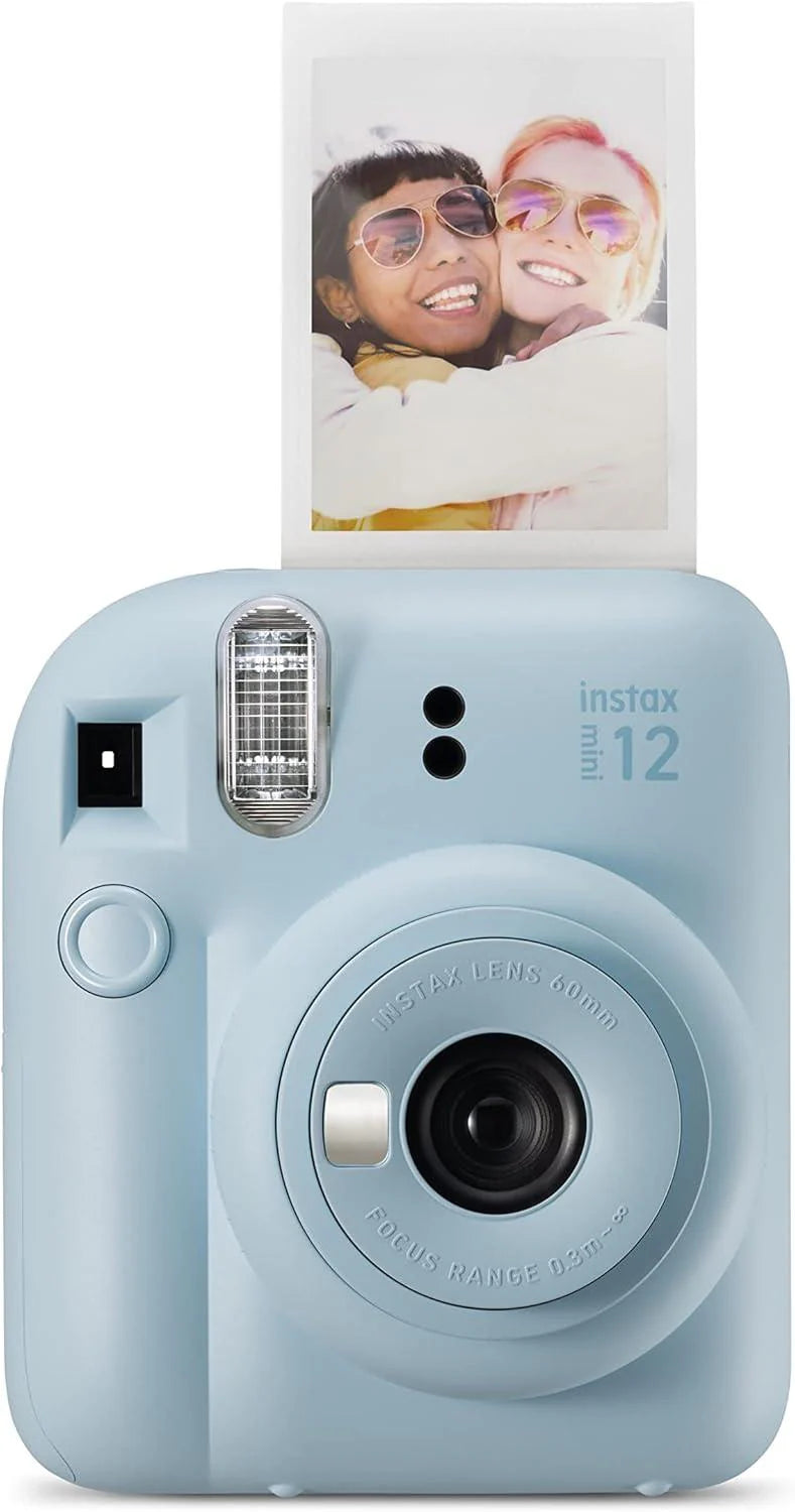 Fujifilm Instax Mini 12 | Câmera Instantânea | Fotos Rápidas e Coloridas | Modo Close-Up Integrado