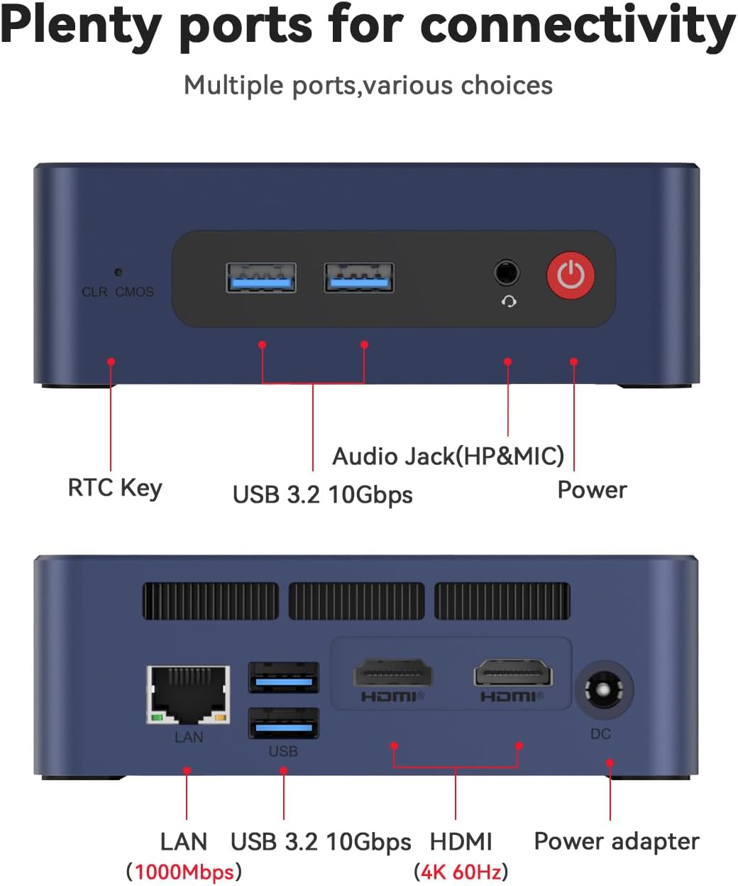 Mini PC Beelink SER3 AMD Ryzen™ 3 3200U