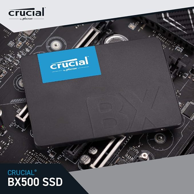 Hd Ssd 1tb Crucial Sata 3 2.5" Bx500 Ct1000bx500ssd1