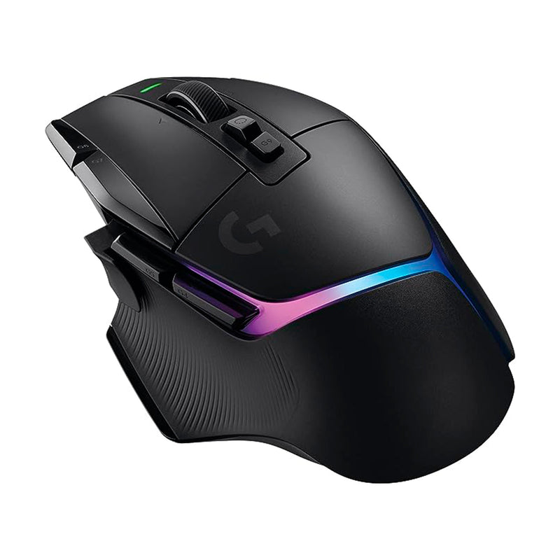 Mouse Logitech G502 X PLUS LIGHTSPEED - Sem Fio com RGB LIGHTSYNC, Switches LIGHTFORCE, Sensor HERO 25K, 13 Botões Programáveis, Compatível com PC/ macOS/ Windows - Preto