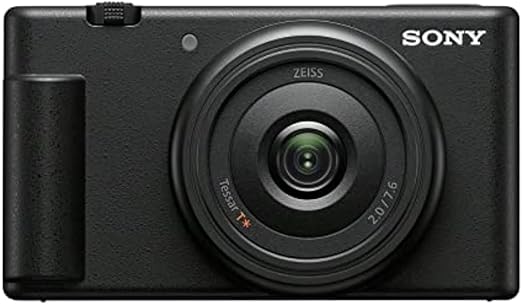 Sony Câmera Vlog ZV-1F para criadores de conteúdo e vloggers preta