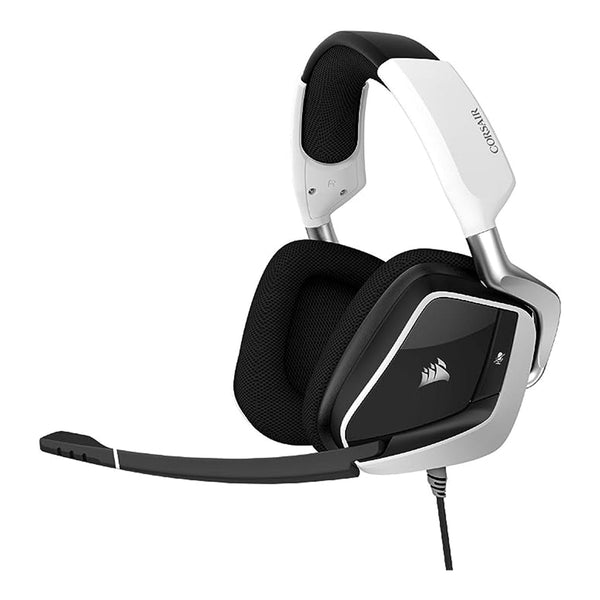 Headset Gamer Premium Corsair Void RGB Elite USB com 7.1 Surround - Preto e Branco CA-9011204-NA