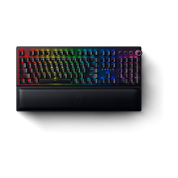 Teclado Mecânico Gamer Razer Blackwidow V3 Pro Yellow Switch, Preto