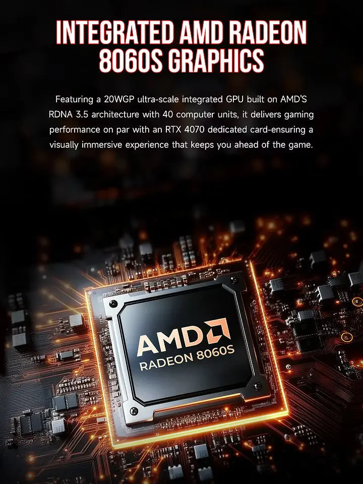 Mini PC para IA GMKtec AMD Ryzen™ AI Max+ 395 EVO-X2 AI