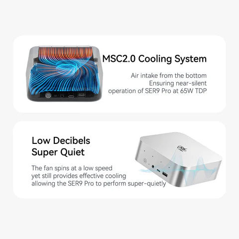 Beelink SER9 Pro AMD Ryzen™ AI 9 365 - 32GB + 1TB