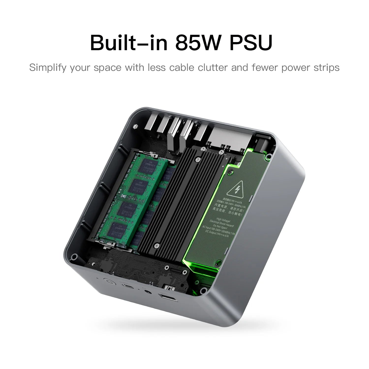 Mini PC Beelink EQi12 Intel® Core i5-1235U / Core i3-1220P