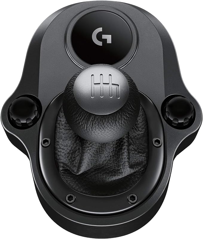 Câmbio Logitech G Driving Force - Compatível com Volantes Logitech G923, G29 e G920 para PS5, PS4, Xbox Series X|S, Xbox One e PC