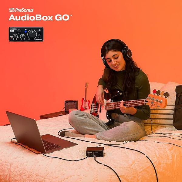 PreSonus AudioBox GO | Interface de áudio USB-C para