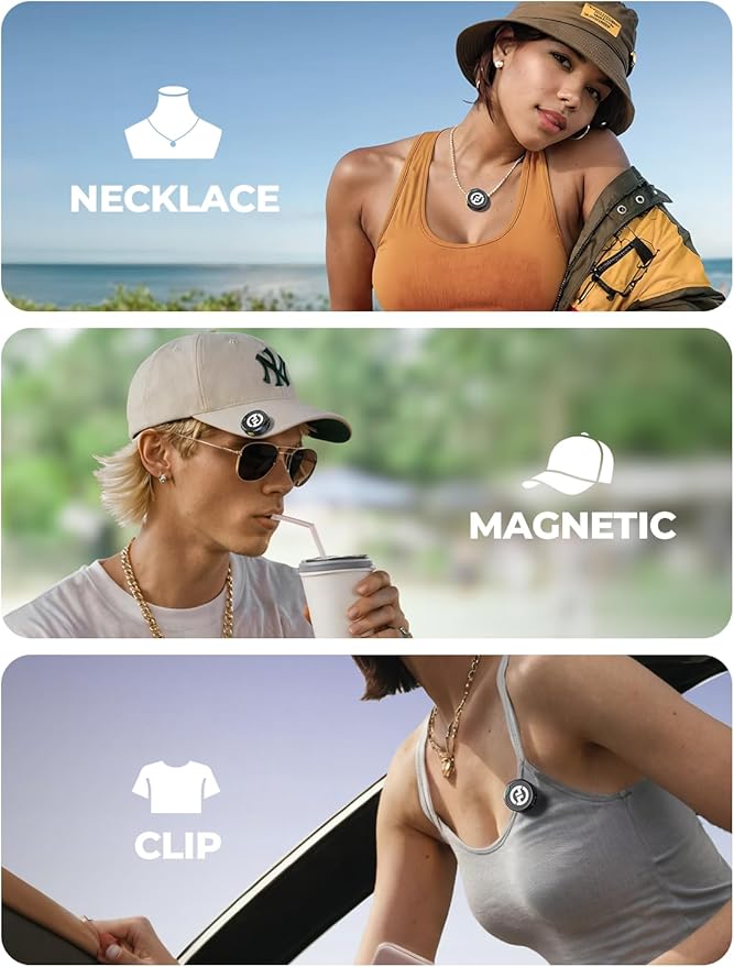 Hollyland Lark M2 Microfone de Lapela Sem Fio, Certificado MFi com Cancelamento de Ruído Inteligente, Iphone11/12/13/14, Transmissão Sem Fio de 300M, 30H Duração de Bateria, Ideal para Vlog-Preto