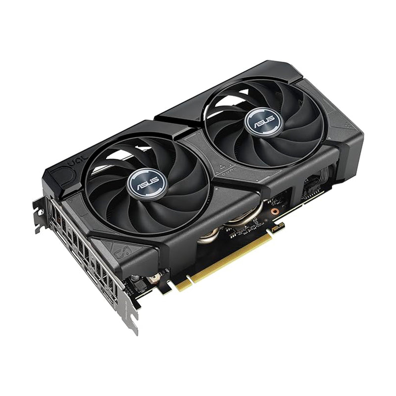 ASUS Dual GeForce RTX™ 4060 EVO OC Edition 8GB GDDR6 (PCIe 4.0, 8GB GDDR6, DLSS 3, HDMI 2.1a, DisplayPort 1.4a, design de ventilador de tecnologia axial, tecnologia 0dB, BIOS duplo, tecnologia