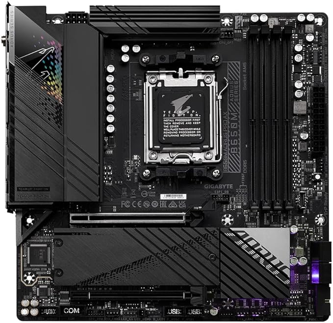 Gigabyte B650 Aorus Elite Ax, Ddr5, Atx, Am5 - Placa Mãe