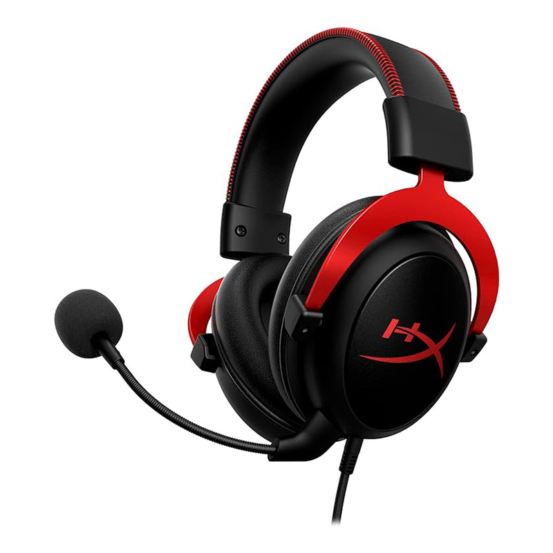 Headset Gamer Hyperx Cloud 2, Kingston, KHX-HSPC-RD, Preto e Vermelho