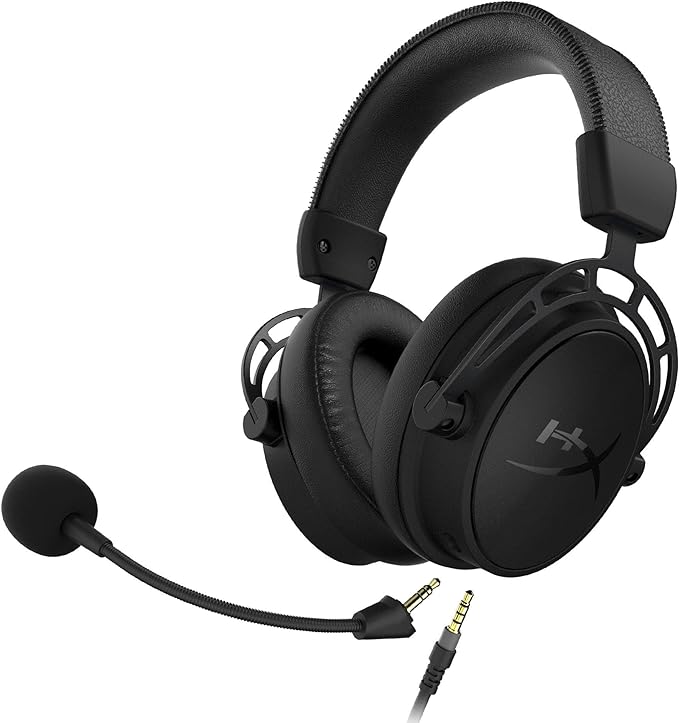 Headset Gamer HyperX Cloud Alpha S HX-HSCAS-BK/WW - Preto