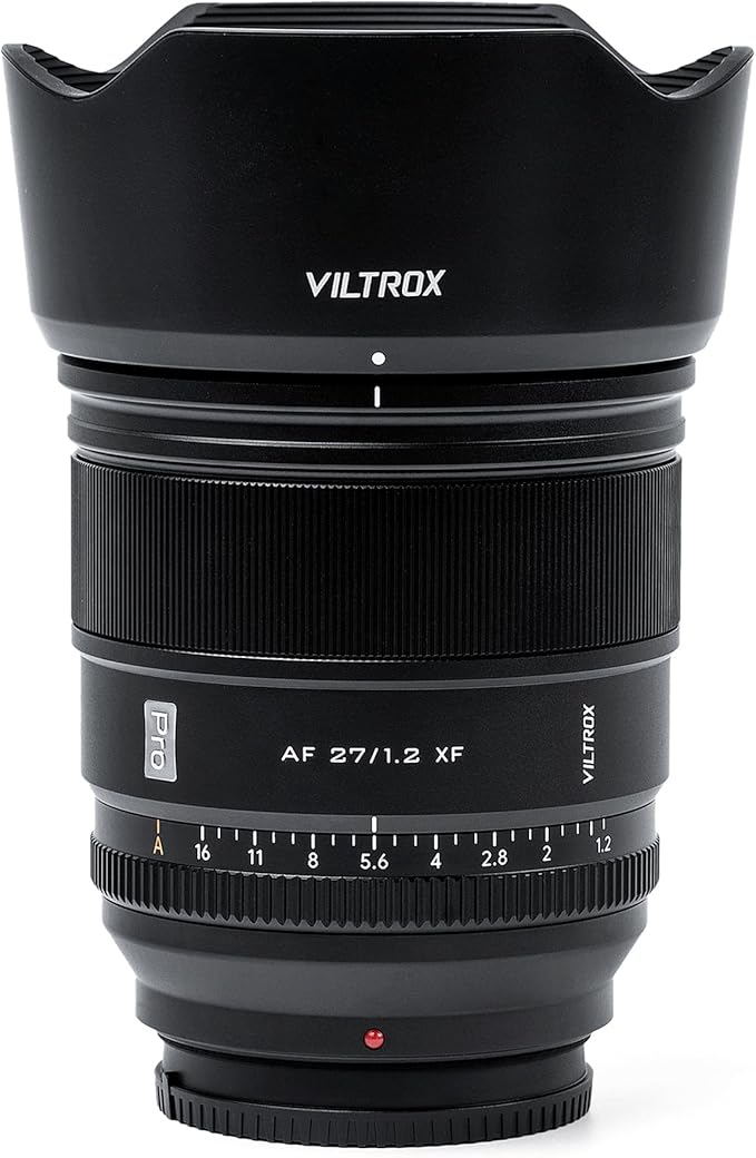 VILTROX PRO 27mm F1.2 XF Fuji for Fujifilm x mount, 27mm f/1.2 X lens for Fujifilm XH2S XH2 XT5 XT4 XT3 XS20 XT30 II XT200