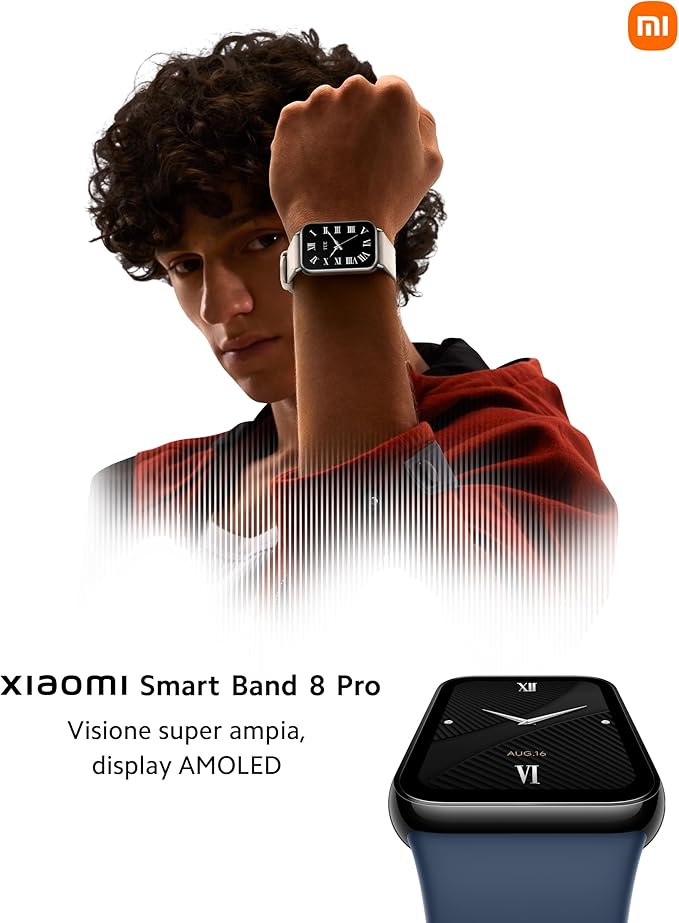 Xiaomi Mi Smart Band 8 Pro versão global (preto)