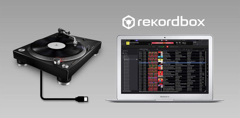 Toca Disco Pioneer Vinil Plx-500k Black Usb