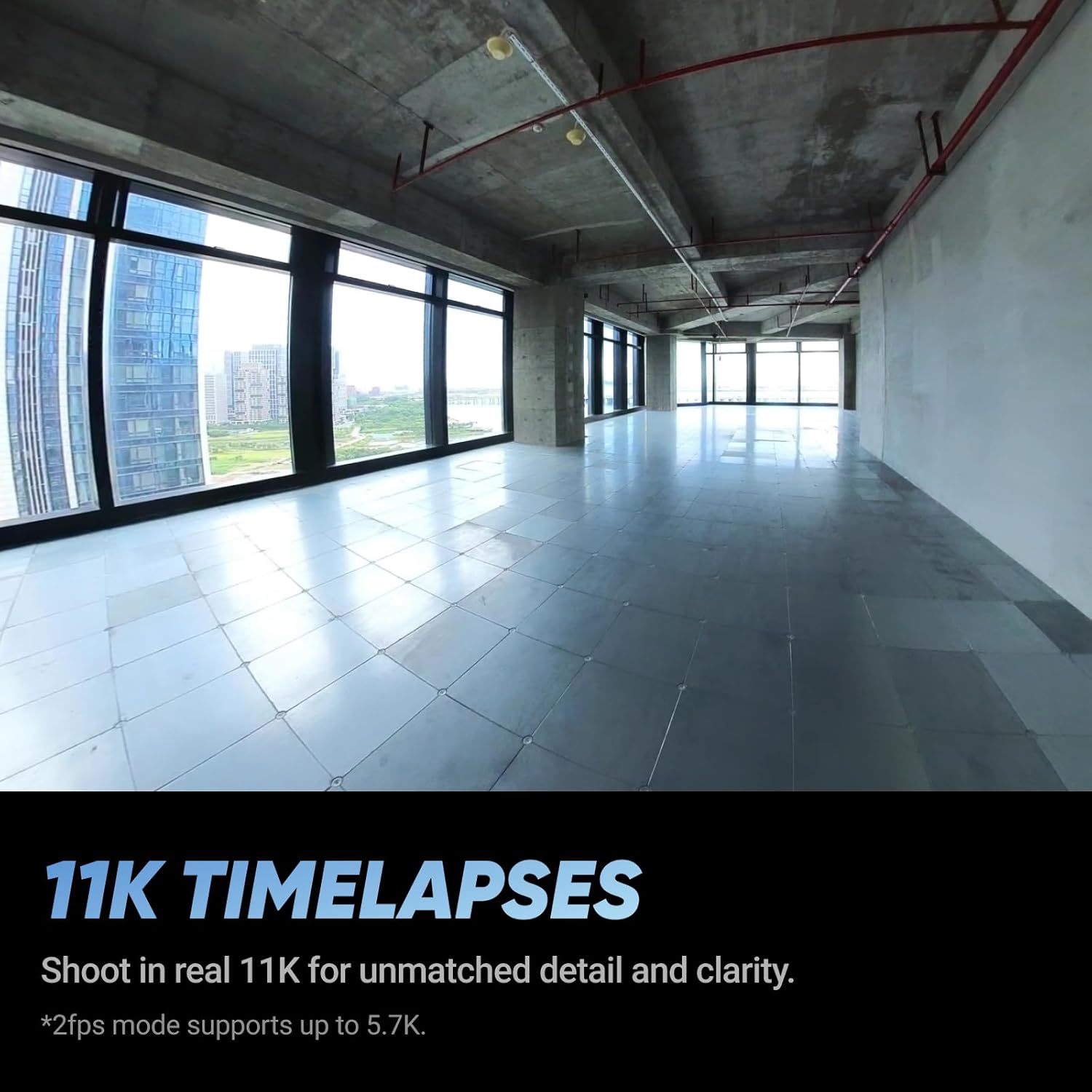 Insta360 Pacote de construção X4 – Câmera de construção de 360°, vídeo HDR 8K30fps 360, foto de 72MP, Timelapses de 11K, suporta DroneDeploy, OpenSpace, Cupix, Oculo, WhiteHelmet, Reconstruct & More