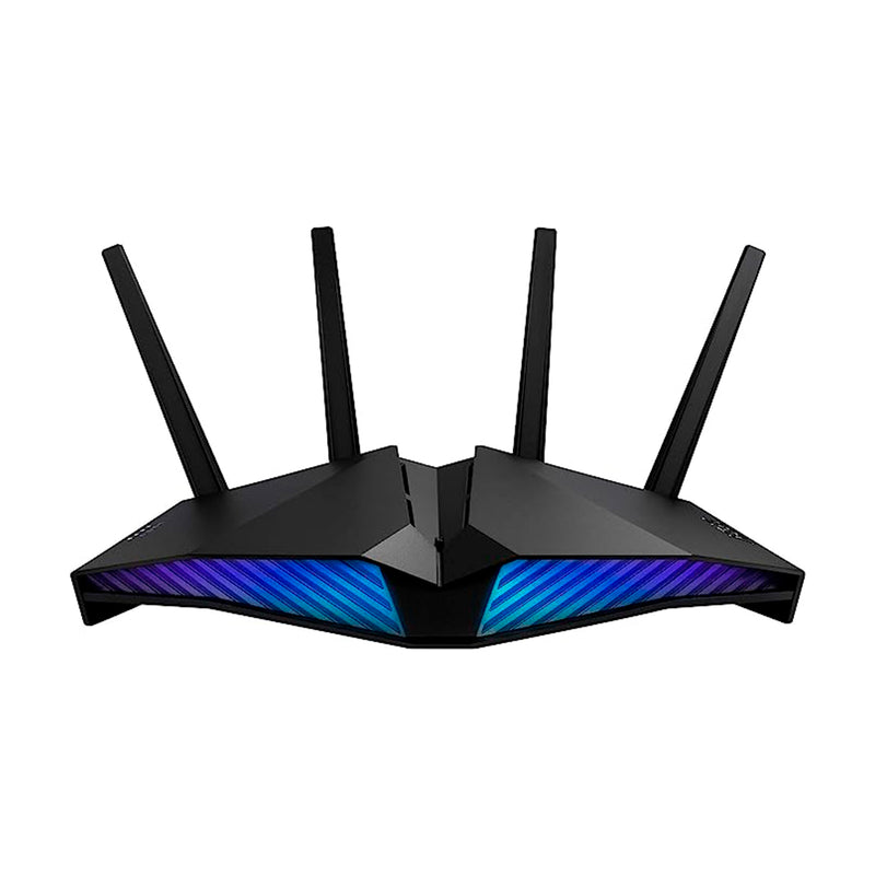 ASUS Roteador AX5400 WiFi 6 para jogos (RT-AX82U) – Roteador de Internet sem fio Gigabit de banda dupla, AURA RGB, jogos e transmissão, compatível com AiMesh, segurança vitalícia da Internet incluída