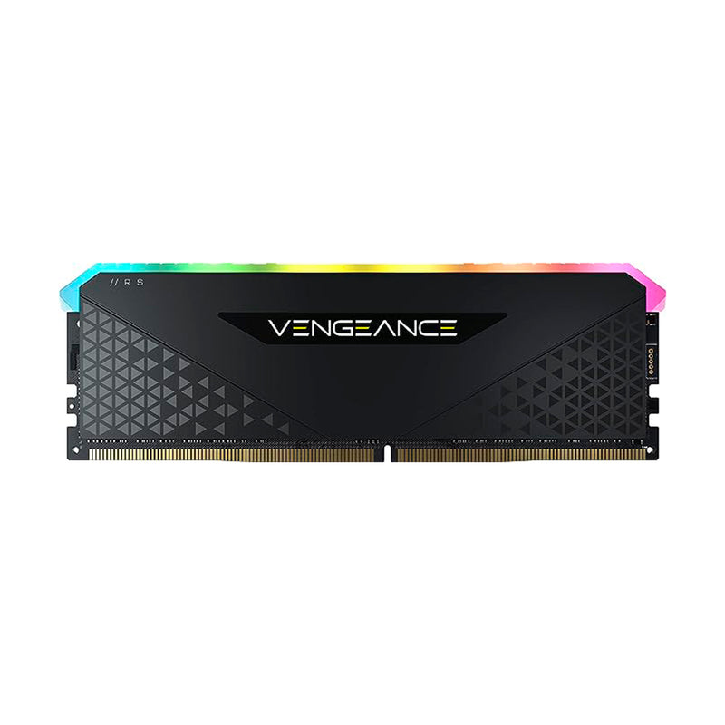 Corsair, Memória de desktop Vengeance RGB RS 8GB, DDR4 3200, C16, Preto, 1 x 8GB, CMG8GX4M1E3200C16