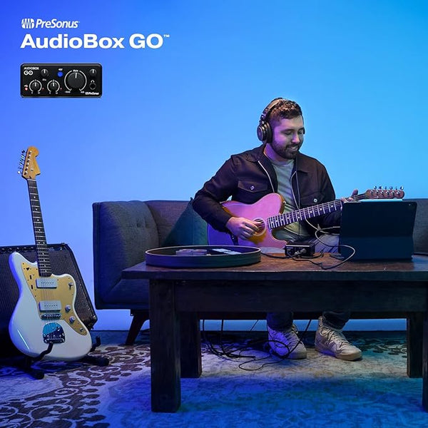 PreSonus AudioBox GO | Interface de áudio USB-C para